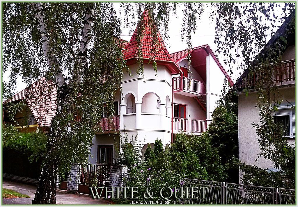 White & Quiet Apartment House Hévíz Екстериор снимка